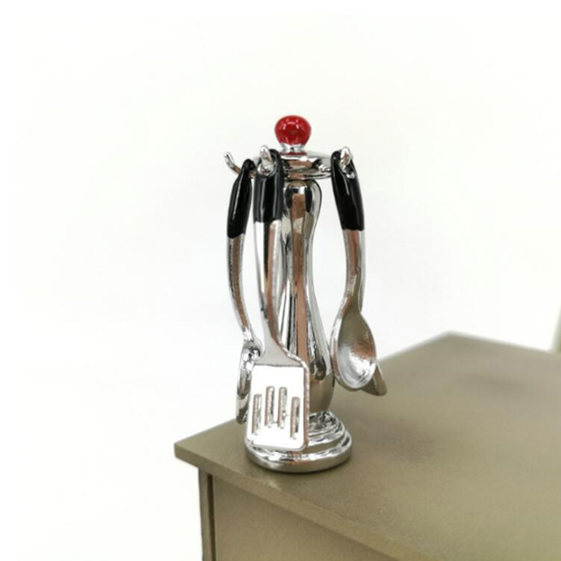 Commercial Kitchen Setup - Doll house spatula colander holder play