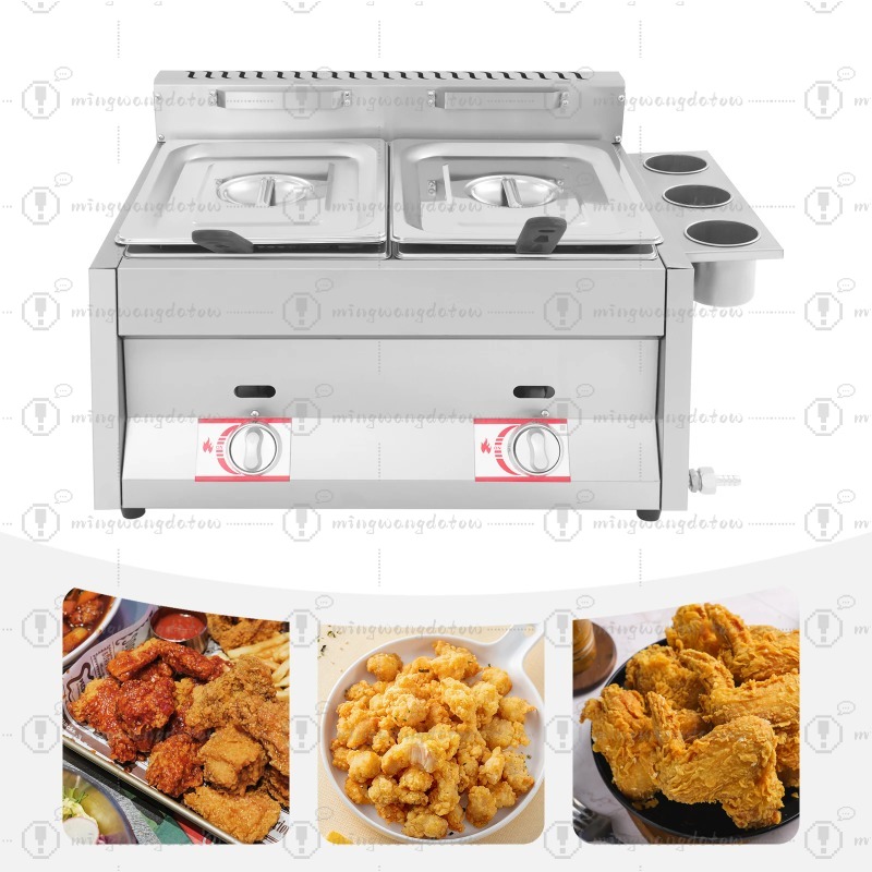 Commercial Kitchen Warmer - NEW Commercial Gas Deep Fryer 12L