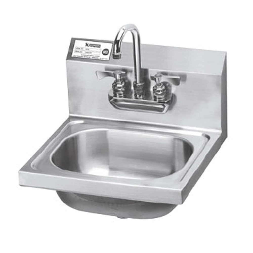 Commercial Kitchen Dimensions - Krowne HS-22 5 Bowl Wall-Mounted Hand