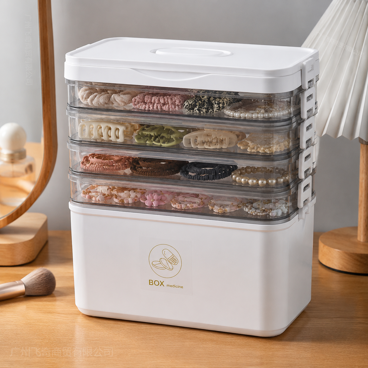 Commercial Kitchen Shed - YX Large-Capacity Multi-Tier Stackable Storage Box