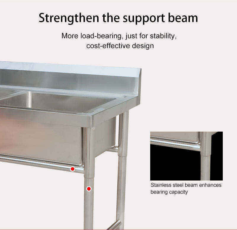 Singapore Hot Selling  Standar - Commercial Kitchen Sink recensione e prezzo