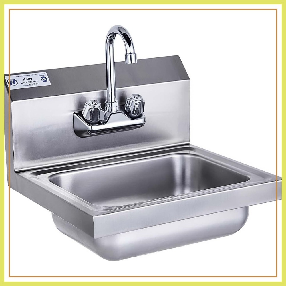 Commercial Wall Mount Hand Bas - Commercial Kitchen Sink recensione e prezzo