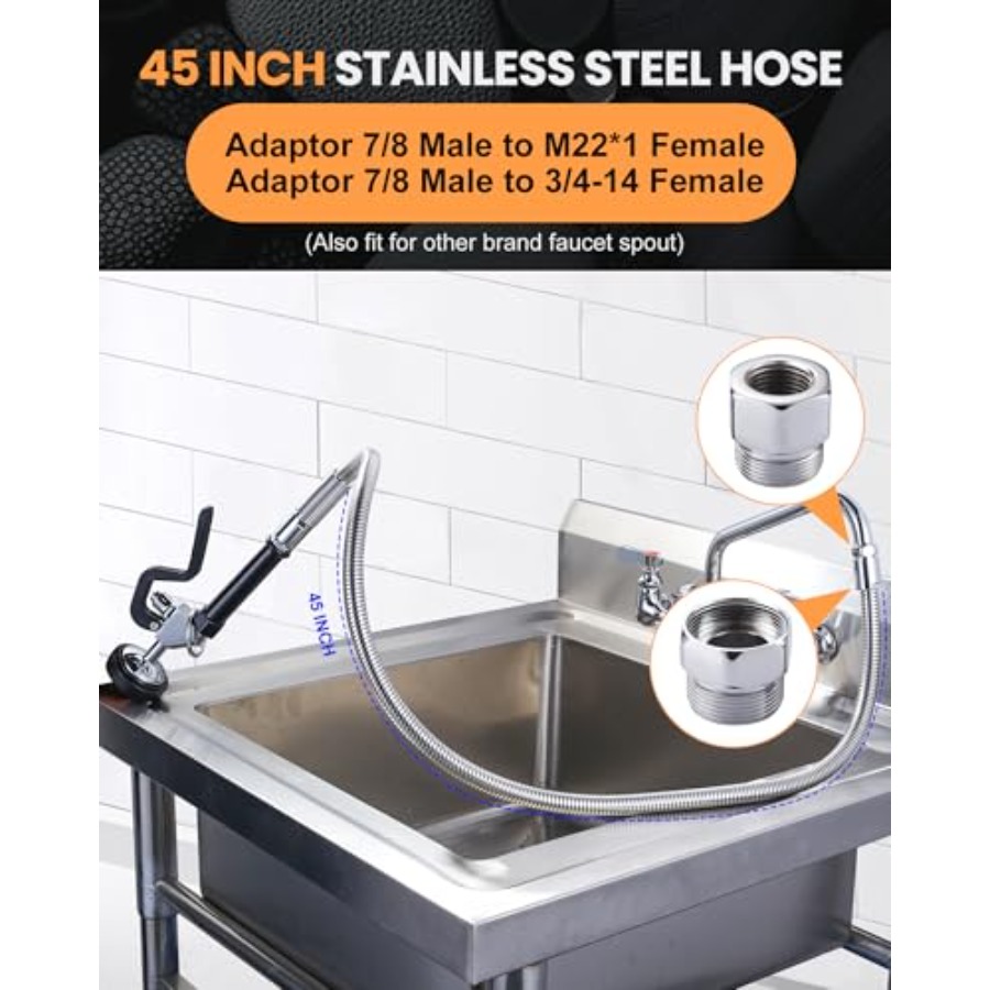 Commercial kitchen sink spraye - Commercial Kitchen Sink recensione e prezzo