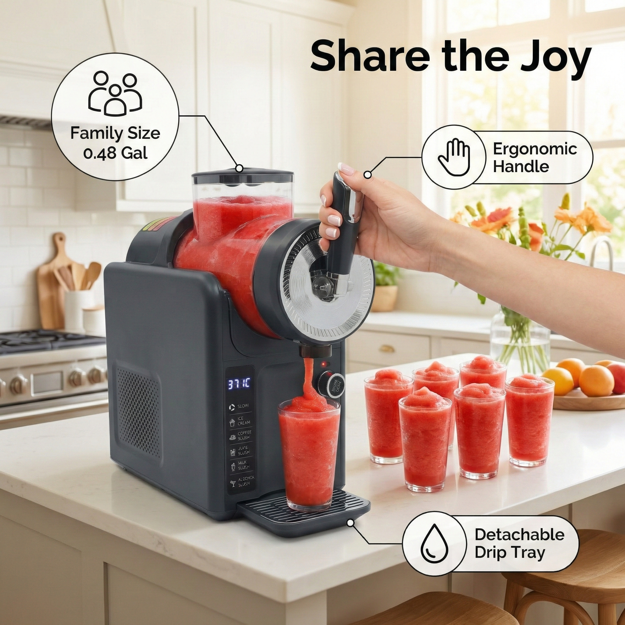 Commercial Slushy Machine Coun - Commercial Kitchen In Home recensione e prezzo
