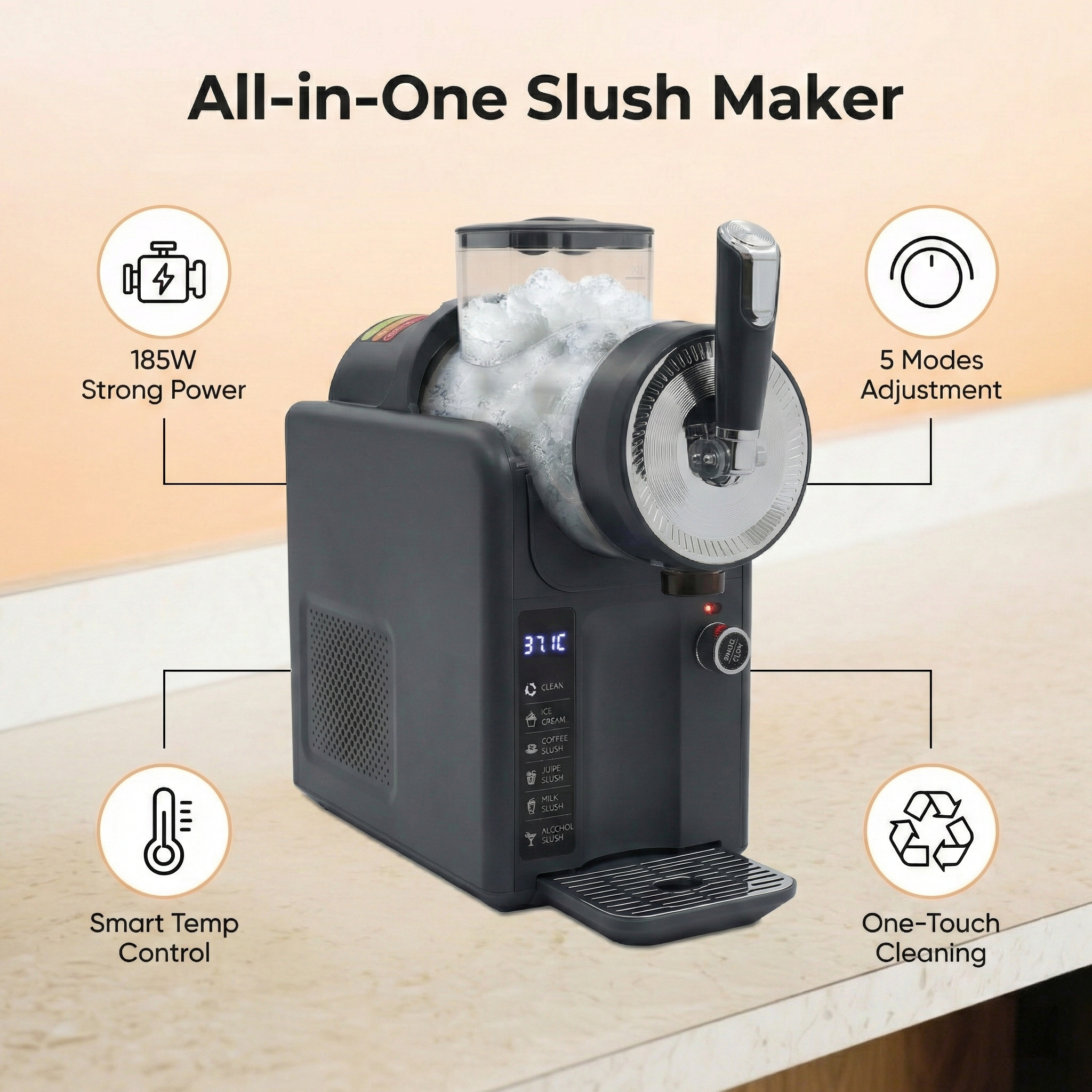 Commercial Slushy Machine Coun - Commercial Kitchen In Home recensione e prezzo