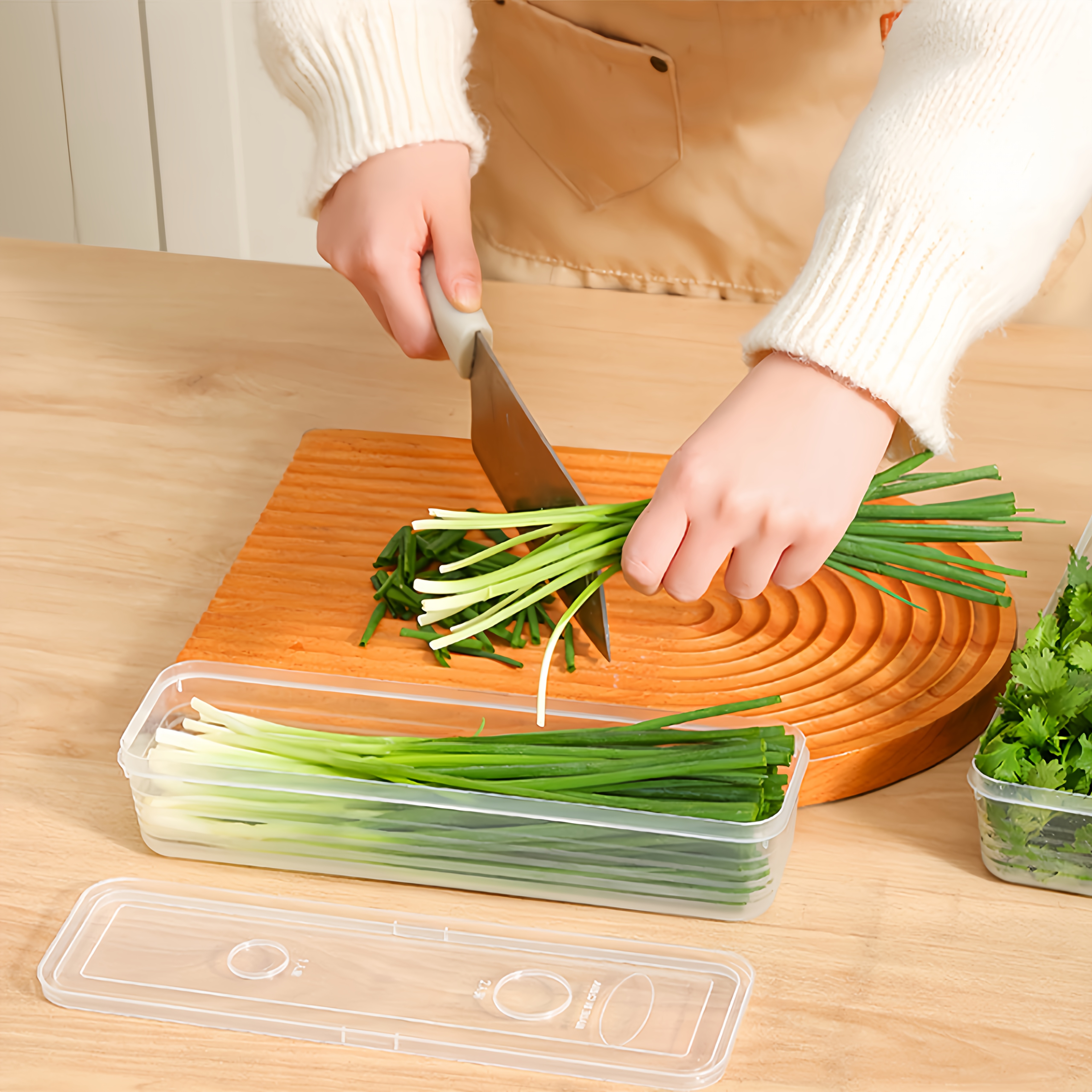 2/4/6pcs Food Vegetable Storag - Commercial Kitchen Shed recensione e prezzo