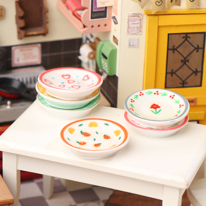 5Pcs 1/12 Dollhouse Mini Plate - Commercial Kitchen Setup recensione e prezzo