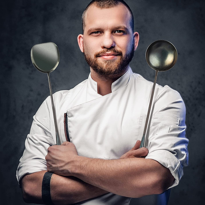 Traditional Iron Wok Spatula S - Commercial Kitchen Setup recensione e prezzo