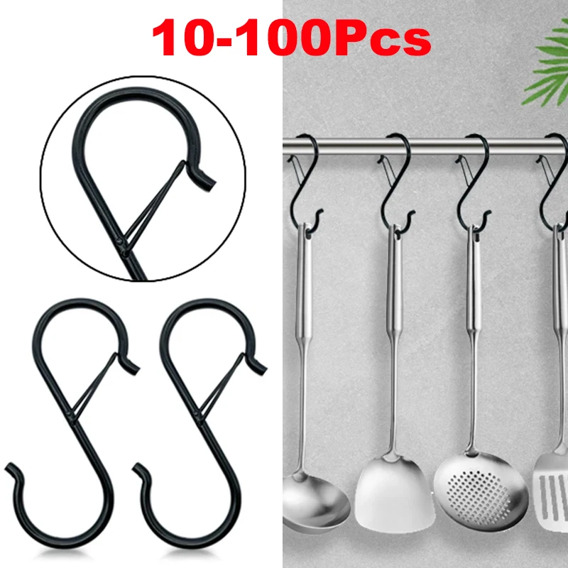 10 /100pcs Metal Hanging Hooks - Commercial Kitchen Shed recensione e prezzo
