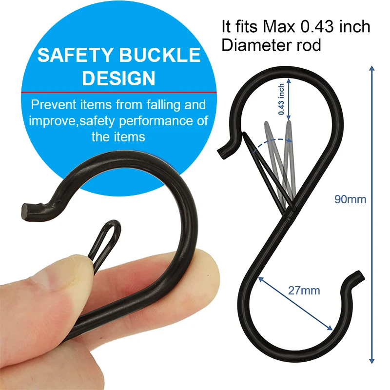 10 /100pcs Metal Hanging Hooks - Commercial Kitchen Shed recensione e prezzo