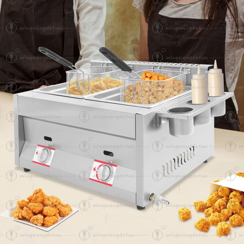 NEW Commercial Gas Deep Fryer  - Commercial Kitchen Warmer recensione e prezzo