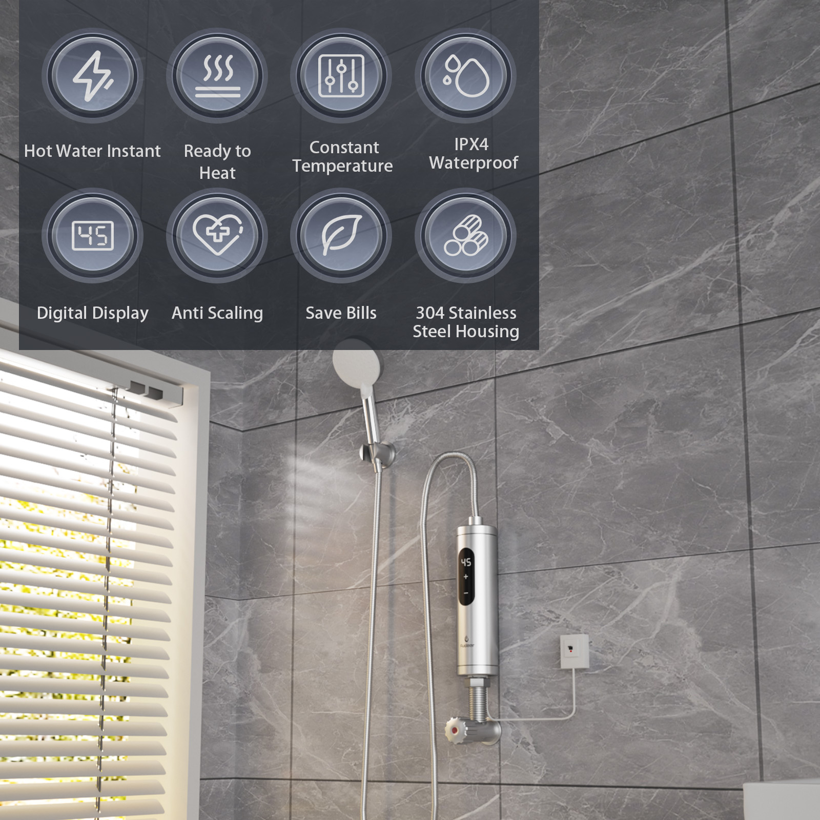 Fudeer Water Heater Electric I - Commercial Kitchen Sink recensione e prezzo