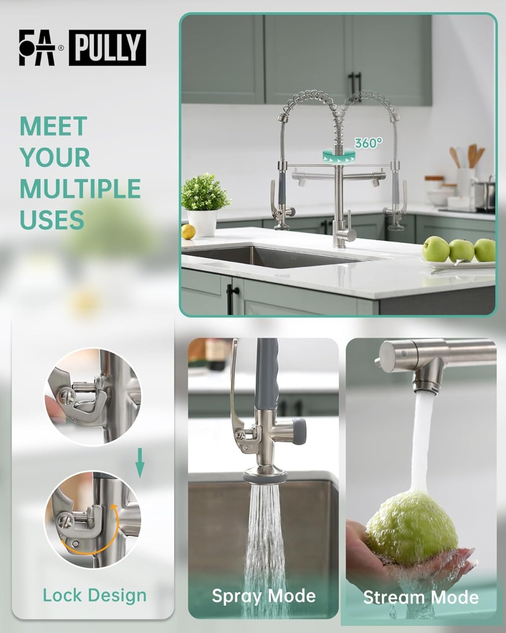 Commercial Pull Down Kitchen S - Commercial Kitchen Sink recensione e prezzo