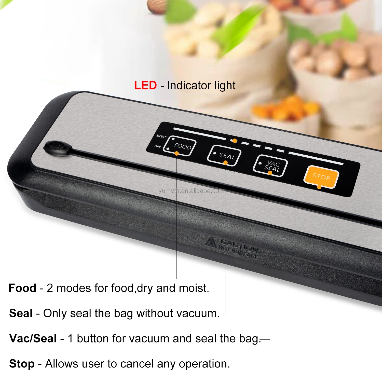 Portable USB-Powered Food Vacu - Vacuum Sealer recensione e prezzo