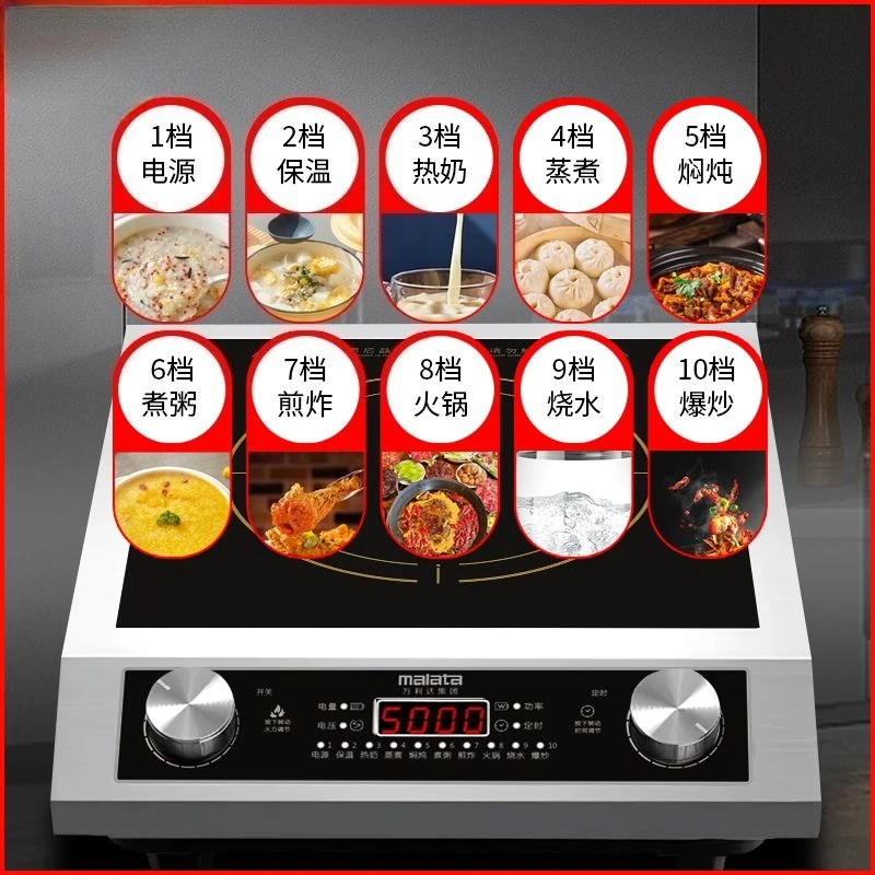 Large Firepower and Fast Heati - Induction Cooker Commercial recensione e prezzo