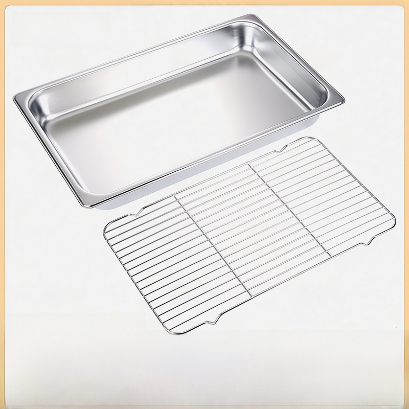 Stainless Steel Drain Pan with - Commercial Kitchen Utensils recensione e prezzo