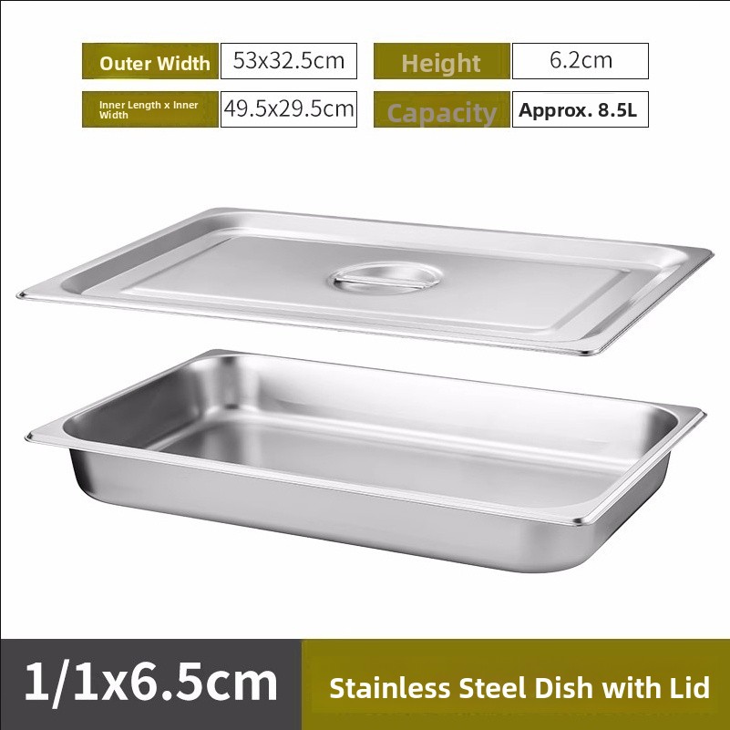 Stainless Steel Drain Pan with - Commercial Kitchen Utensils recensione e prezzo