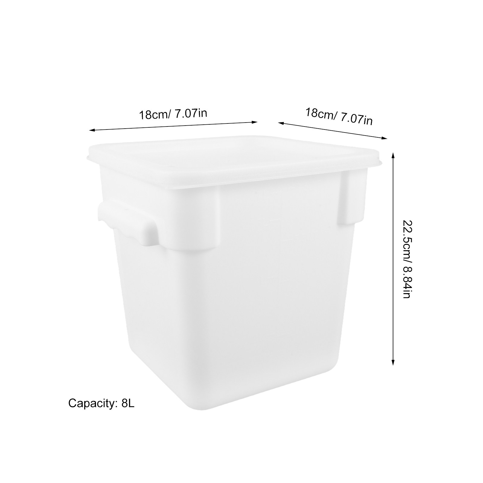 12L Square Plastic Food Storag - Commercial Kitchen Microwave recensione e prezzo