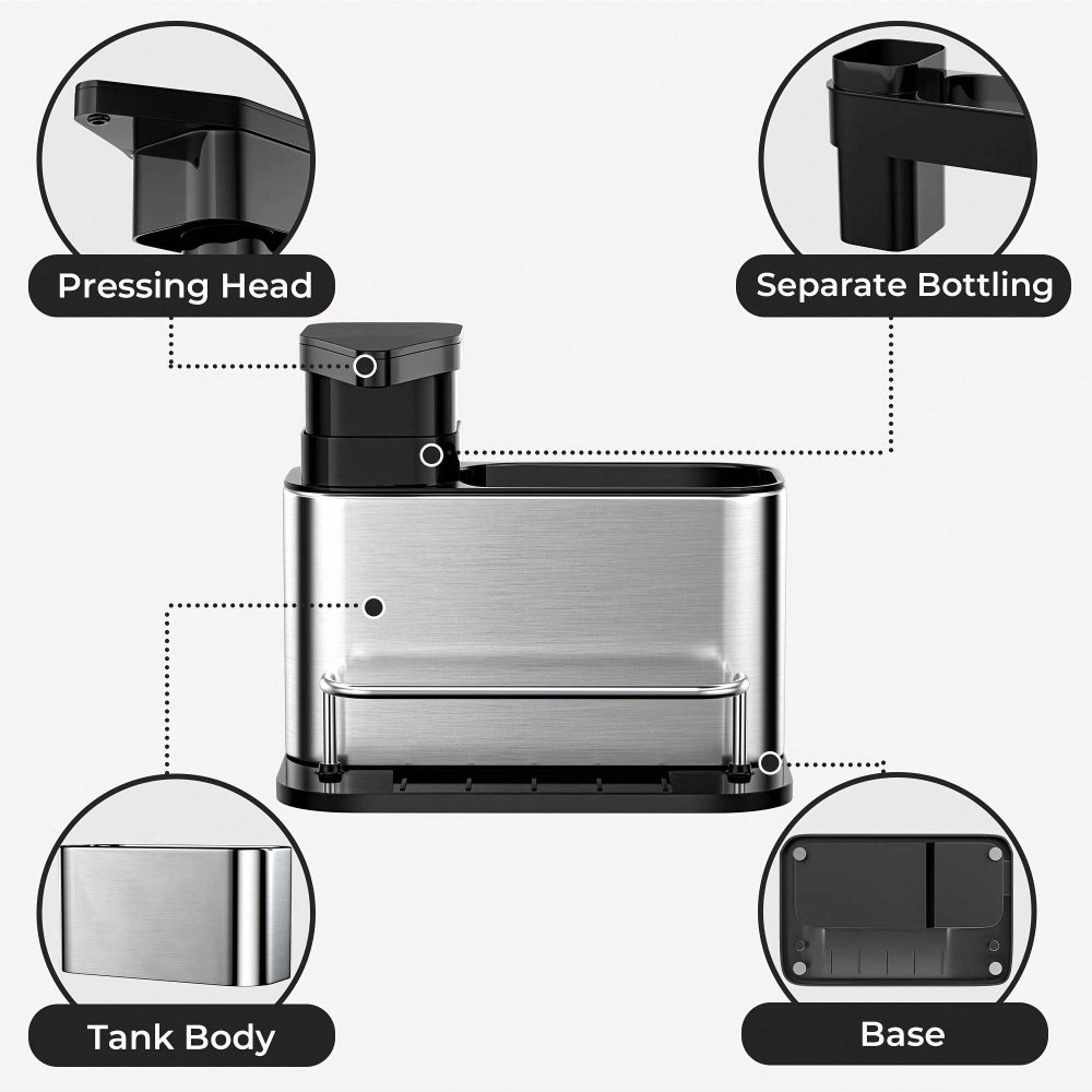3-in-1 Kitchen Stainless Steel - Commercial Kitchen Sink recensione e prezzo
