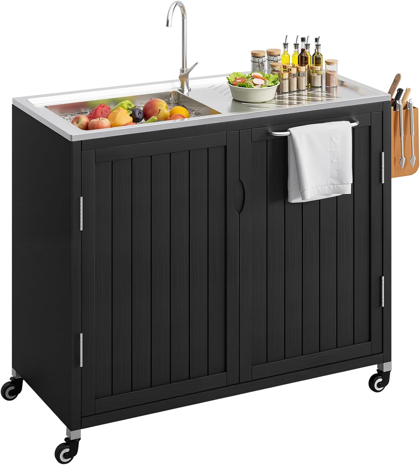 Outdoor Kitchen Island with 30 - Commercial Kitchen Sink recensione e prezzo