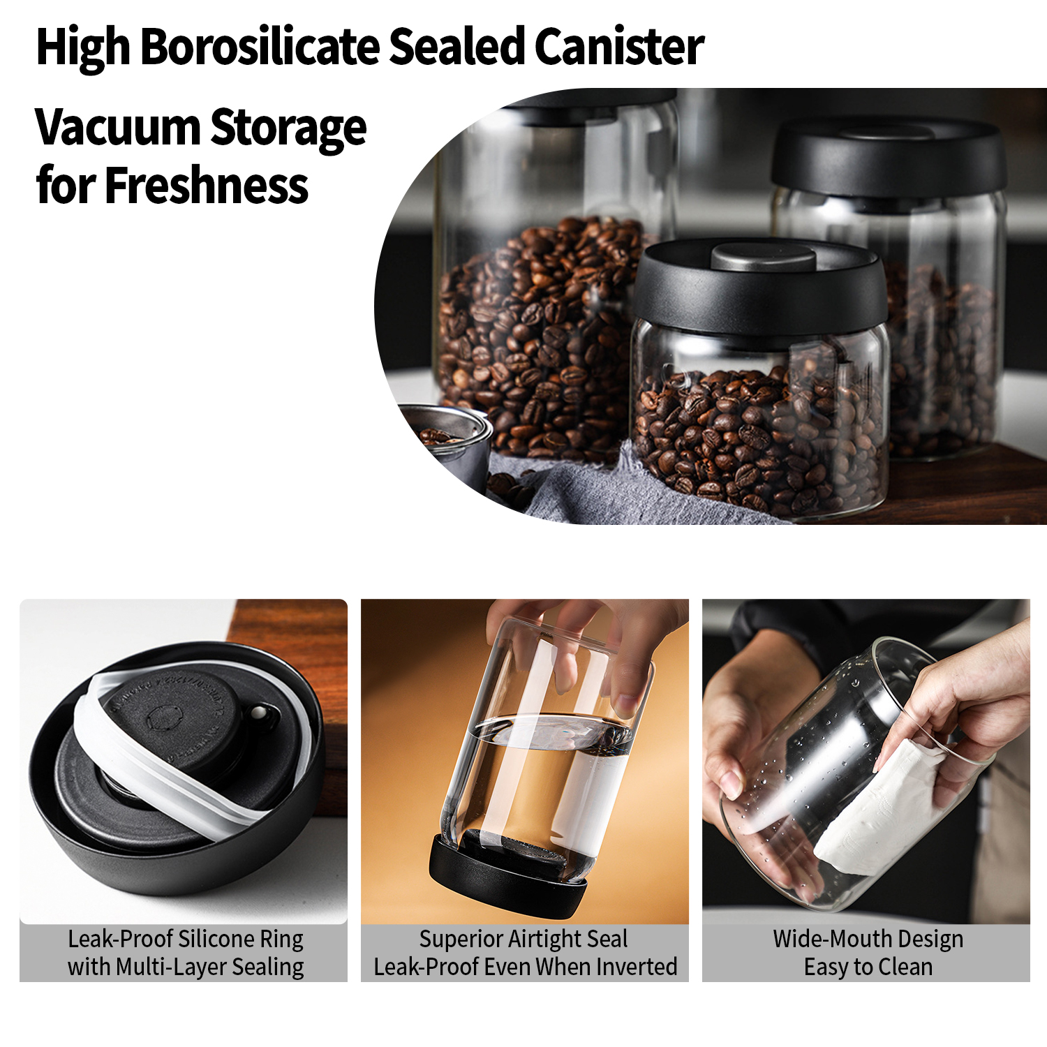 OANKR Vacuum Coffee Canister 5 - Vacuum Sealer recensione e prezzo
