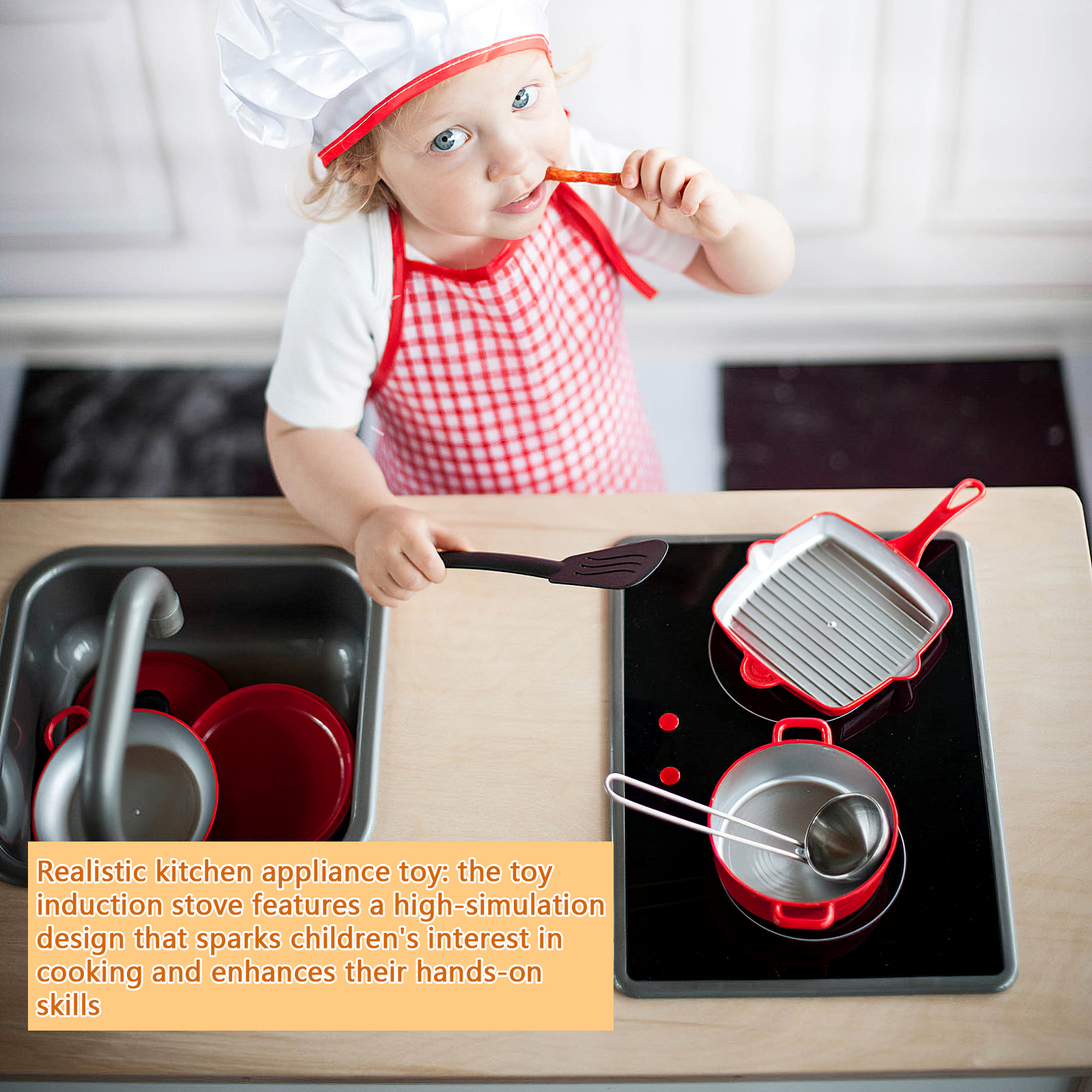Kids Play Kitchen Appliance Re - Commercial Kitchen Warmer recensione e prezzo