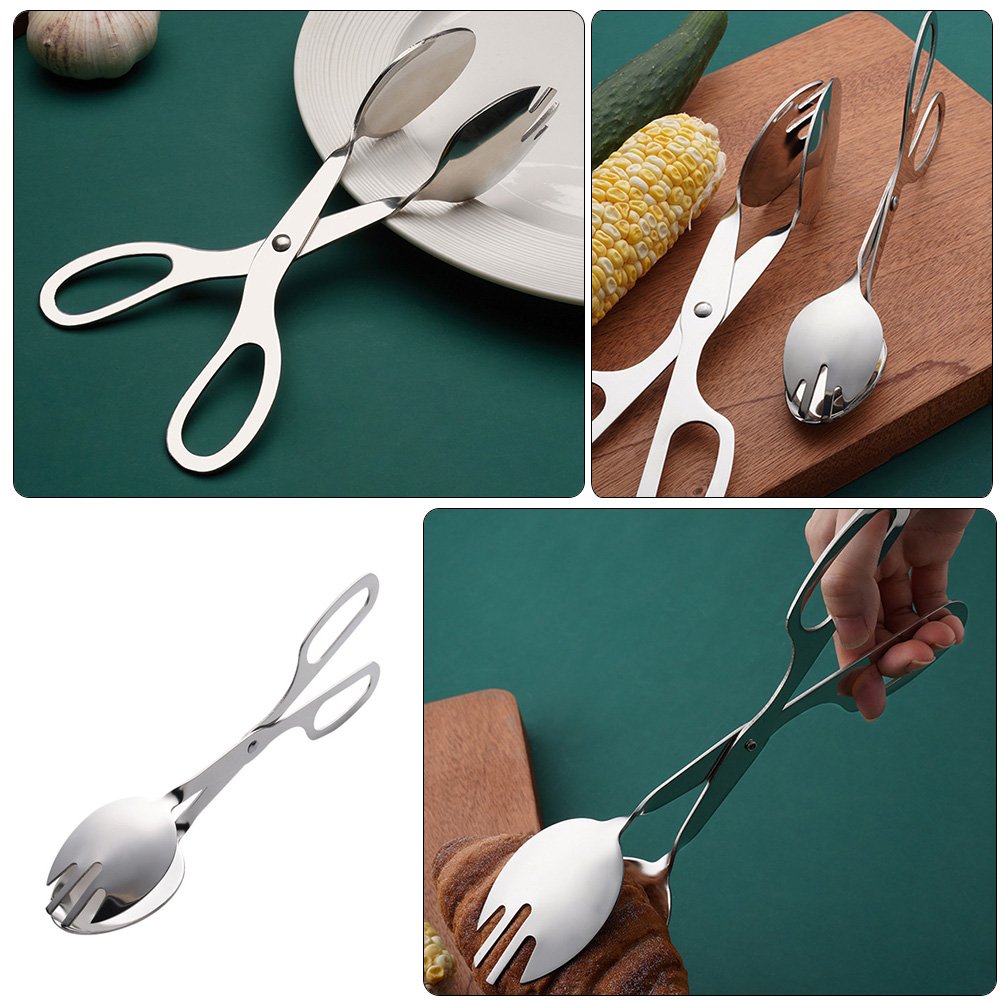 Stainless Steel Salad Tongs Br - Commercial Kitchen Utensils recensione e prezzo