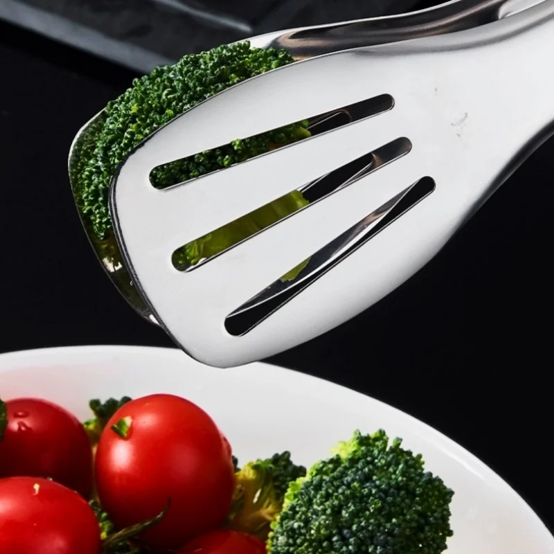 Stainless Steel Food Tongs - H - Commercial Kitchen In Home recensione e prezzo