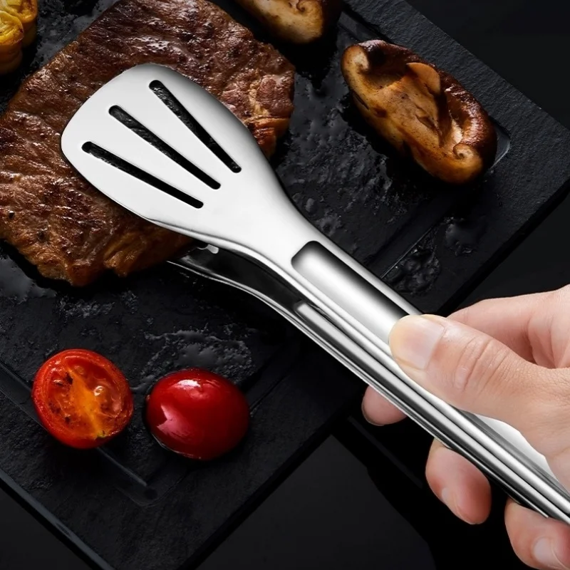 Stainless Steel Food Tongs - H - Commercial Kitchen In Home recensione e prezzo