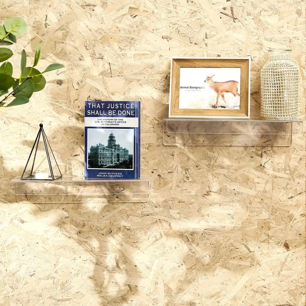 Clear Acrylic Floating Shelves - Commercial Kitchen Shed recensione e prezzo