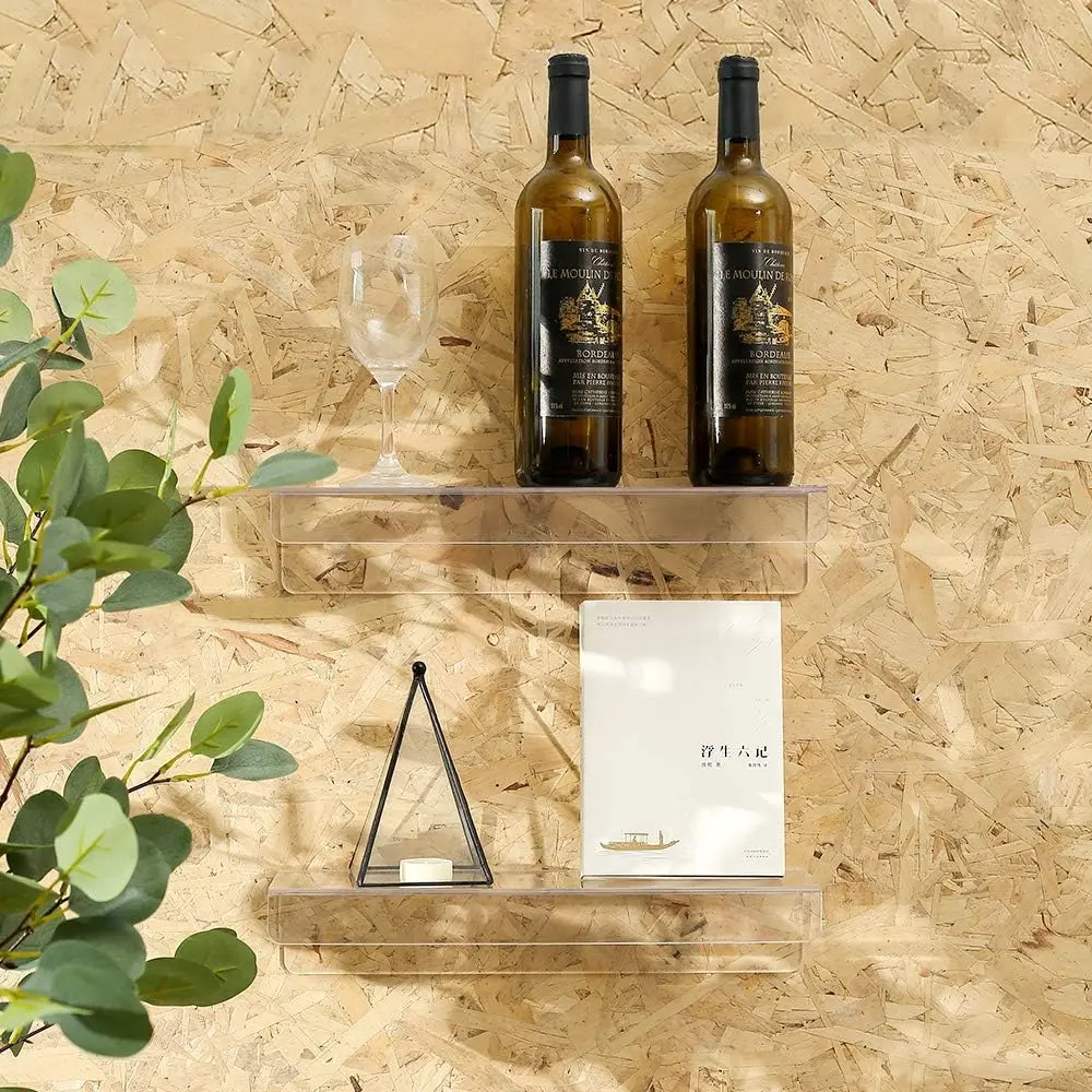 Clear Acrylic Floating Shelves - Commercial Kitchen Shed recensione e prezzo