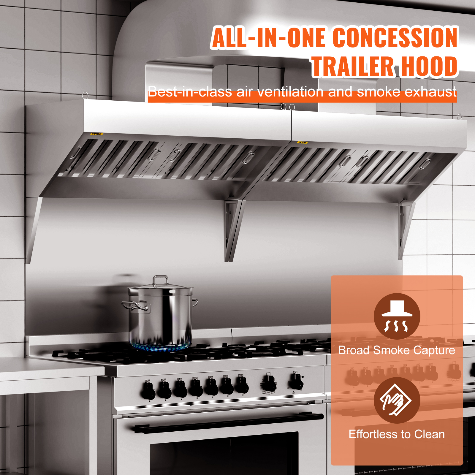 4/5/6/7/8/9FT Commercial Exhau - Commercial Kitchen Vent recensione e prezzo