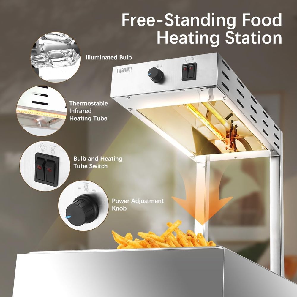 French Fry Warmer, Commercial  - Commercial Kitchen Warmer recensione e prezzo