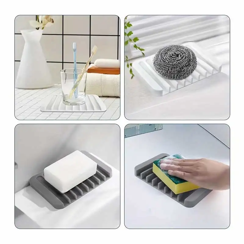 New 1PC Silicone Draining Soap - Commercial Kitchen Shed recensione e prezzo