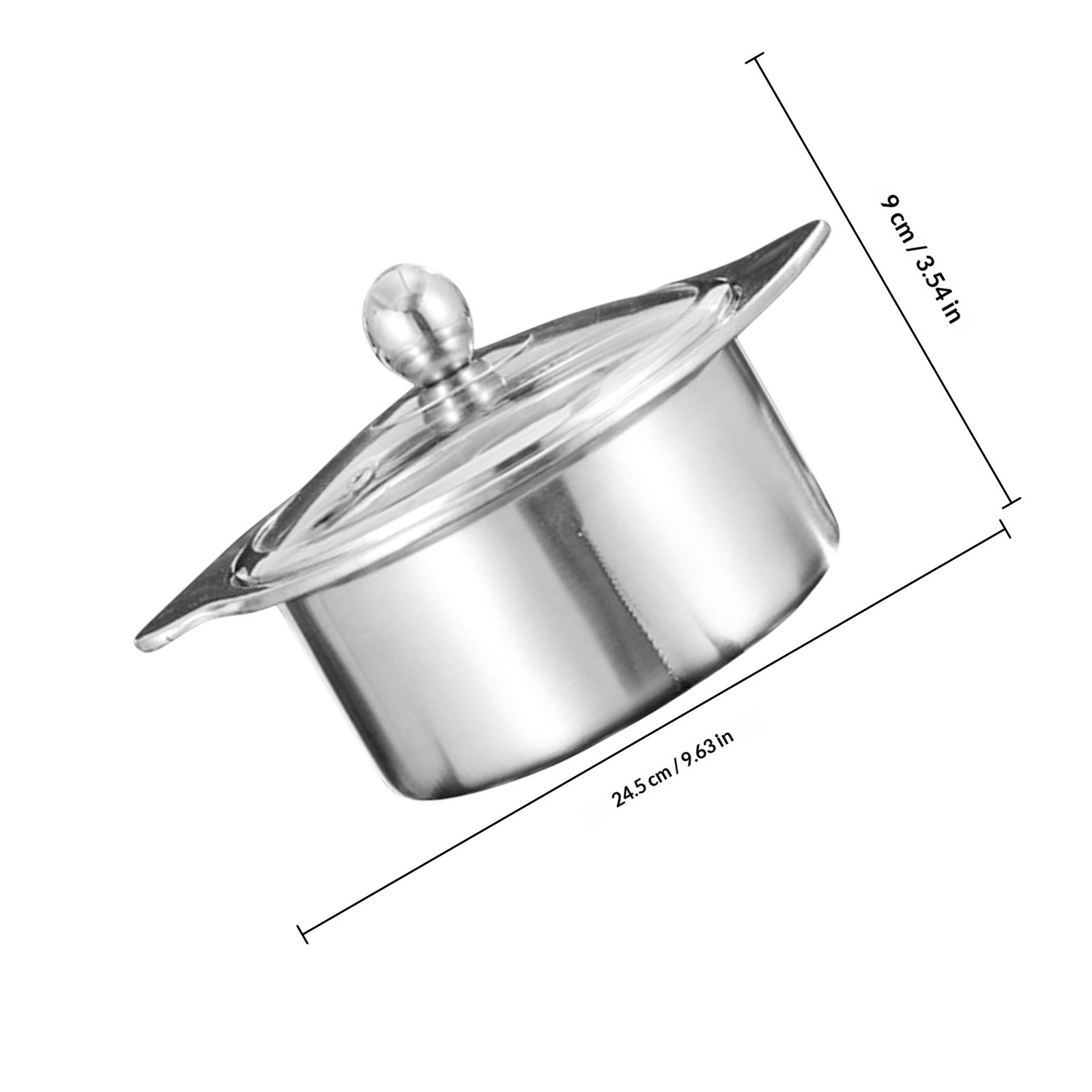 16Cm Divided Hot Pot Stainless - Commercial Kitchen In Home recensione e prezzo