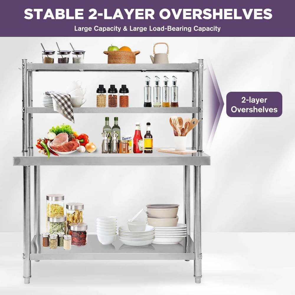48x24 Stainless Steel Kitchen  - Commercial Kitchen In Home recensione e prezzo