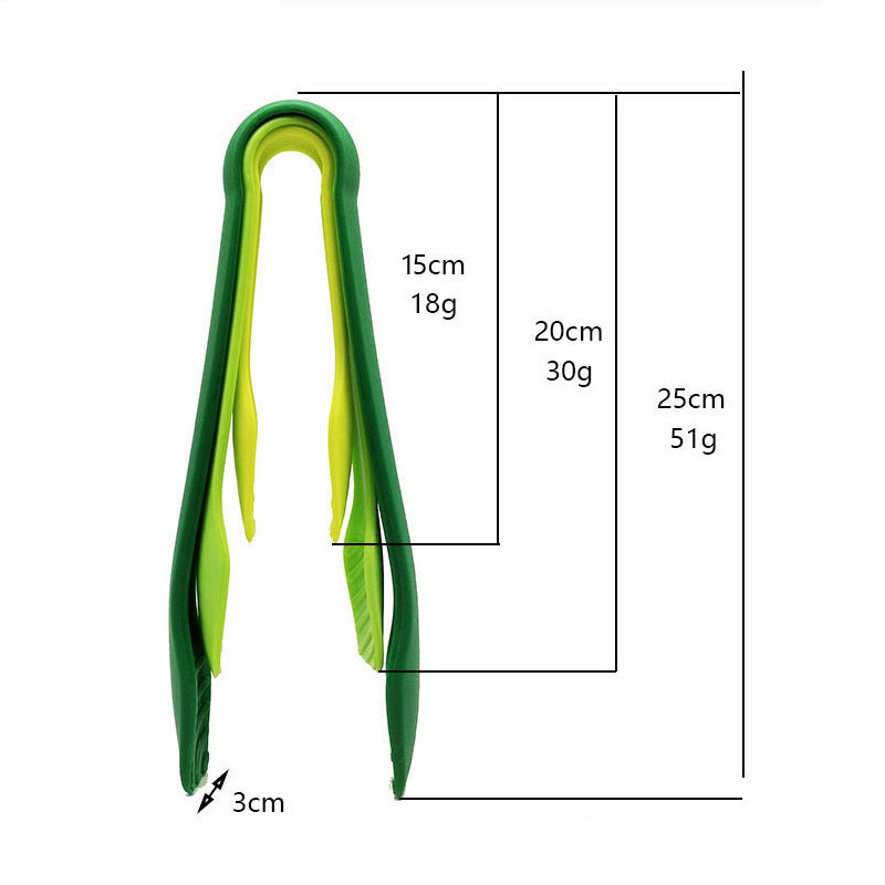 JCD 3pcs Plastics Food Tong Ki - Commercial Kitchen Utensils recensione e prezzo