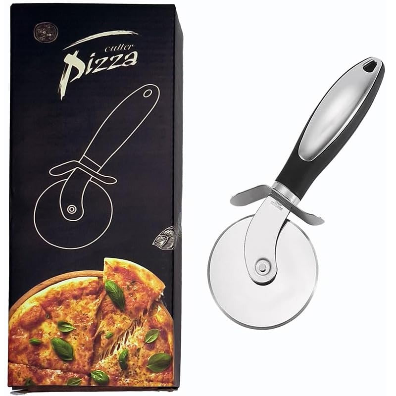 Stainless Steel Pizza Cutter W - Commercial Kitchen In Home recensione e prezzo