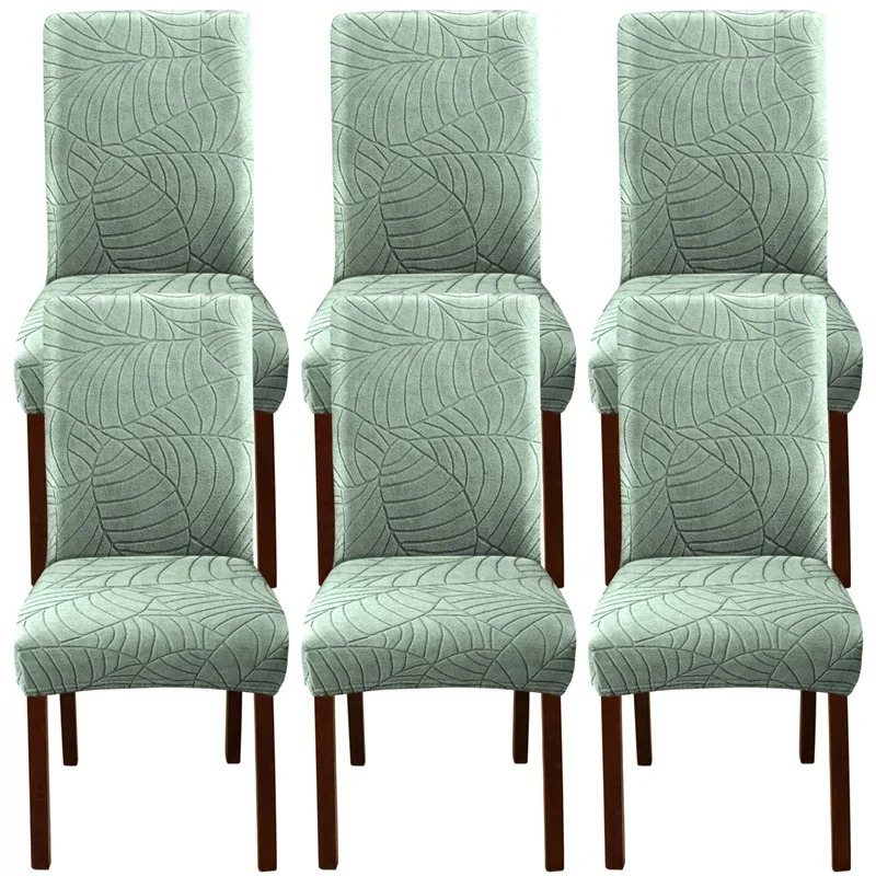 1/2/4/6pcs Leaf Jacquard Chair - Commercial Kitchen Bench recensione e prezzo